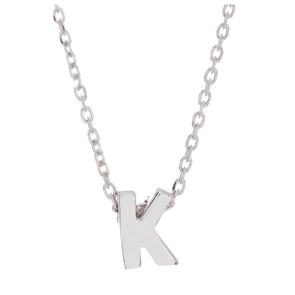 Adornia Jewelry - ADORNIA STERLING SILVER INITIAL PENDANT NE…